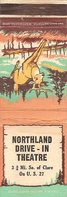Northland Drive-In Theatre - Matchbook